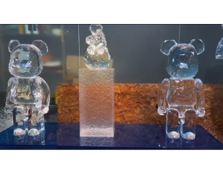 CNC Machining Transparent PMMA Hand Model Part CNC Machining Transparent PMMA Hand Model Part