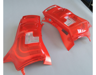 The key points of the coloring process of the prototype  The key points of the coloring process of the prototype